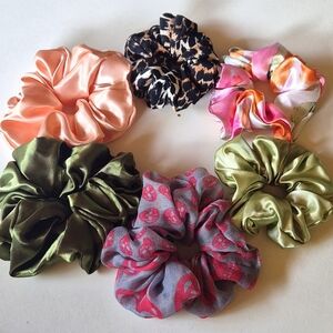 Fun 6pc Scrunchie Set